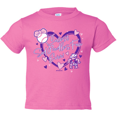 Amarillo Sod Poodles Infant Pink Petross Draw Tee