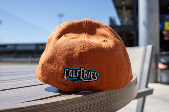 Amarillo Calf Fries 39THIRTY Orange Skillet cap