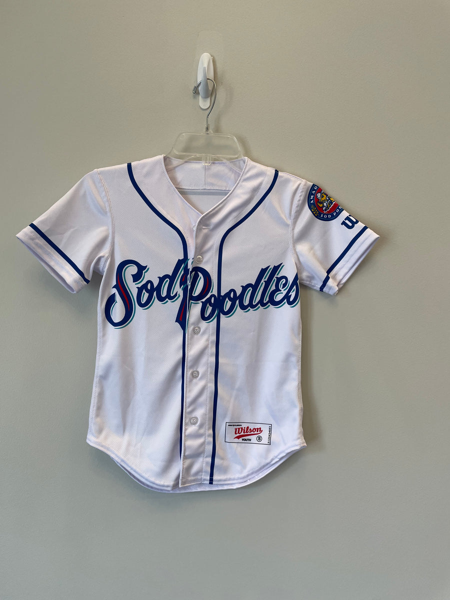 Amarillo Sod Poodles ADULT Grey Sublimated Replica Road Jersey