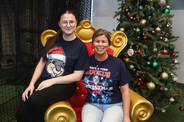 Amarillo Sod Poodles Navy Mascot Shock Tee