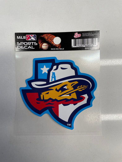 Amarillo Sod Poodles State logo Decal Rico