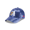 Amarillo Sod Poodles New Era Youth Girls Royal Sequin Lean A 9FORTY Cap