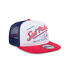 Amarillo Sod Poodles New Era Youth Red Retro Script 9FIFTY Cap