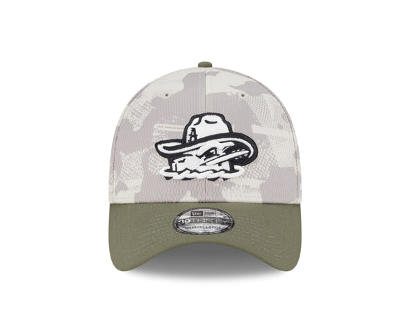 Amarillo Sod Poodles New Era 2025 Armed Forces 39THIRTY Cap