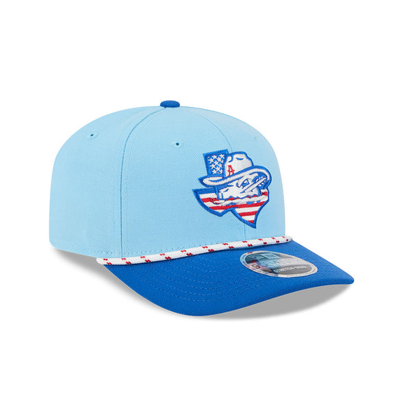 Amarillo Sod Poodles New Era 2025 July 4th 9SEVENTY Cap
