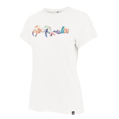 Amarillo Sod Poodles '47 Women's Sand Word Frankie Tee