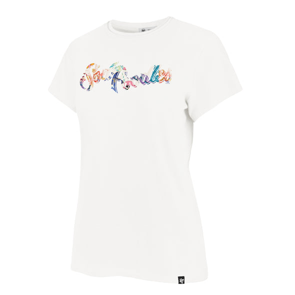 Amarillo Sod Poodles '47 Women's Sand Word Frankie Tee