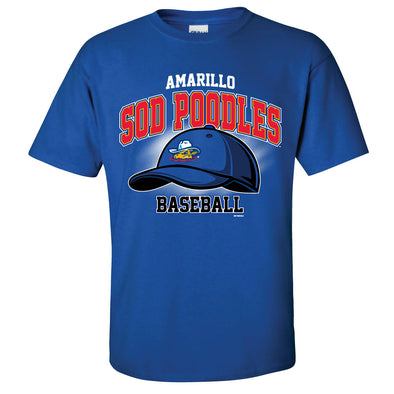 Amarillo Sod Poodles Royal Youth Game Baseball Cap Tee