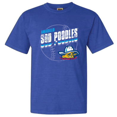 Amarillo Sod poodles Royal Hydroxy Game Comfort Color Tee