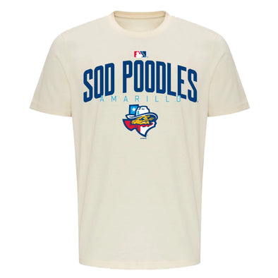 Amarillo Sod Poodles Vanilla State Tee