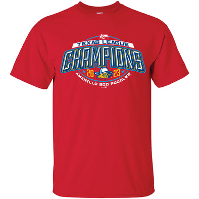 Amarillo Sod Poodles 2023 Red Championship Tee