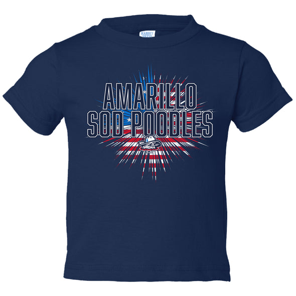 Amarillo Sod Poodles INFANT Navy Loyalty Tee