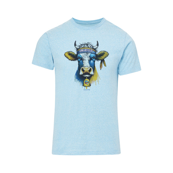 Amarillo Sod Poodles Blue Cow Bell State Tee