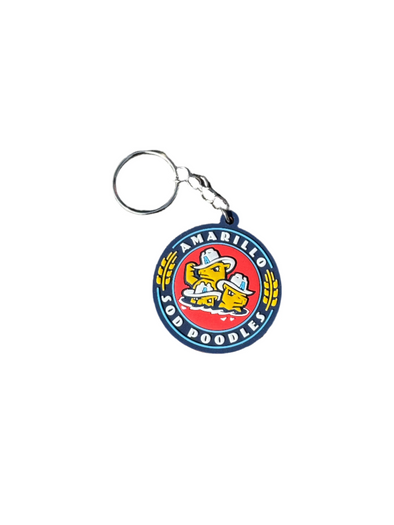 Amarillo Sod Poodles 2 Sided Keychain