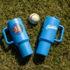 Amarillo Sod Poodles 40oz Arctic Blue Tumbler