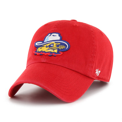 Amarillo Sod Poodles '47 Youth Red Game CLEAN UP
