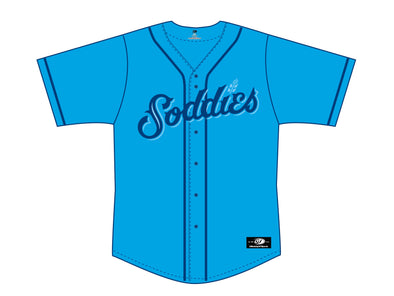 Amarillo Sod Poodles Blue Tonal Sublimated Jersey