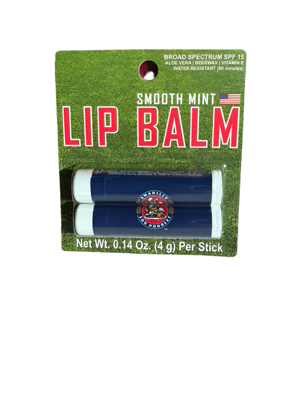 Amarillo Sod Poodles Lip Balm 2 Pack 