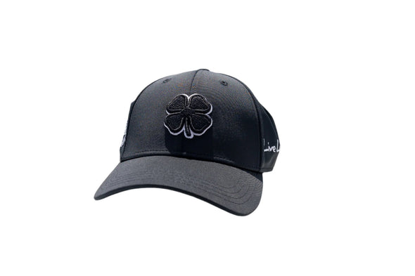 Amarillo Sod Poodles X Black Clover Crest Black and White Cap