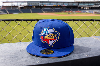 Amarillo Sod Poodles 2023 NE 59FIFTY Championship Gold State Hat