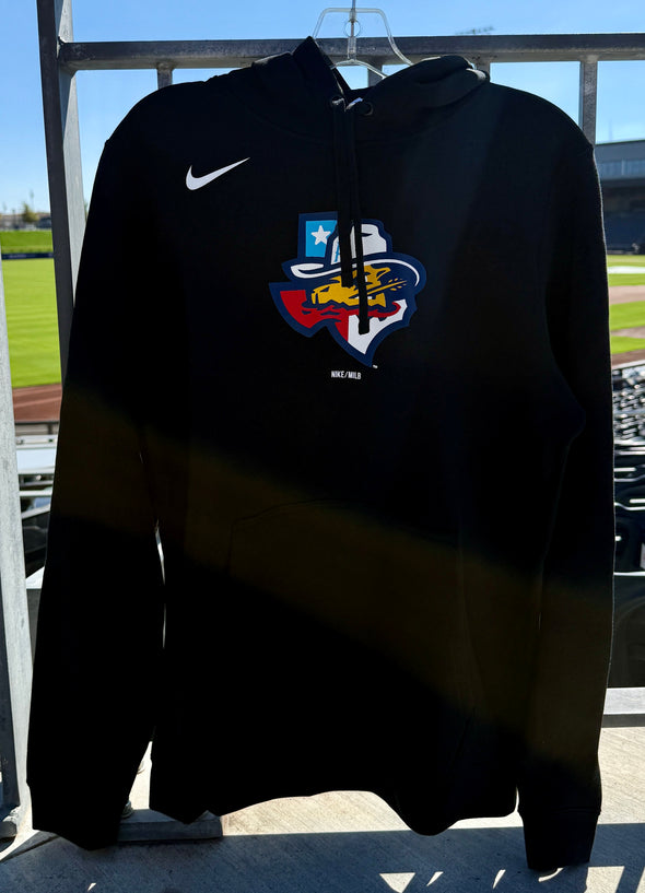 Amarillo Sod Poodles Nike Black Club State Hoodie