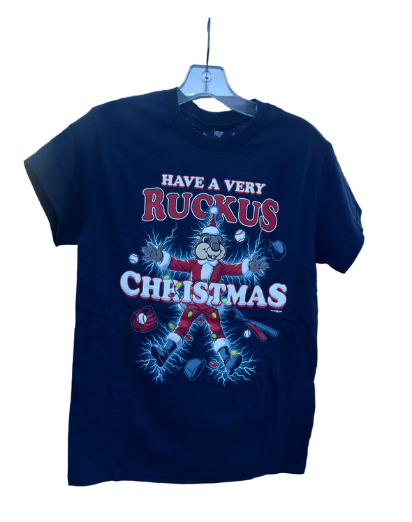 Amarillo Sod Poodles Navy Mascot Shock Tee