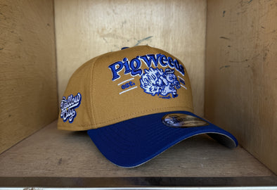Amarillo Sod Poodles Yellow City Pigweeds Tan/Royal 9FORTY Hat