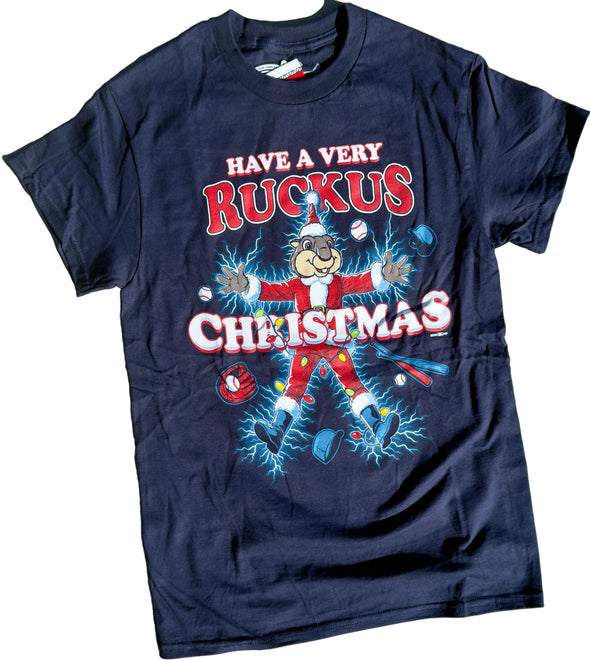 Amarillo Sod Poodles Navy Mascot Shock Tee