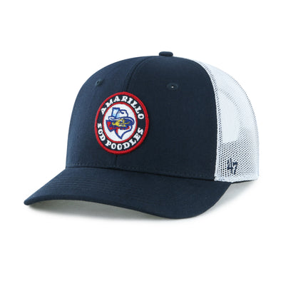 Amarillo Sod Poodles '47 Youth Pop Up TRUCKER Cap
