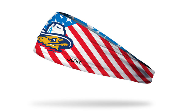 Amarillo Sod Poodles JUNK Retro America Game Headband