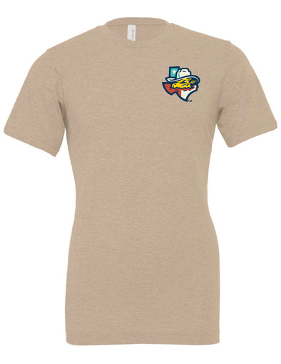 Amarillo Sod Poodles Tan Big Bite Tee