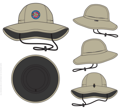 Amarillo Sod Poodles Khaki Boonie Hat