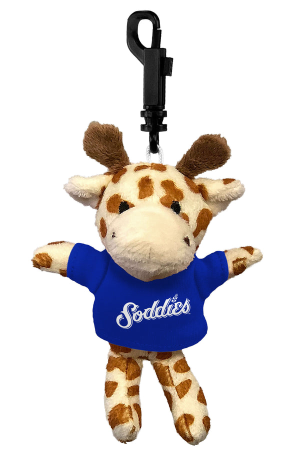 Amarillo Sod Poodles Animal Plush Keychain
