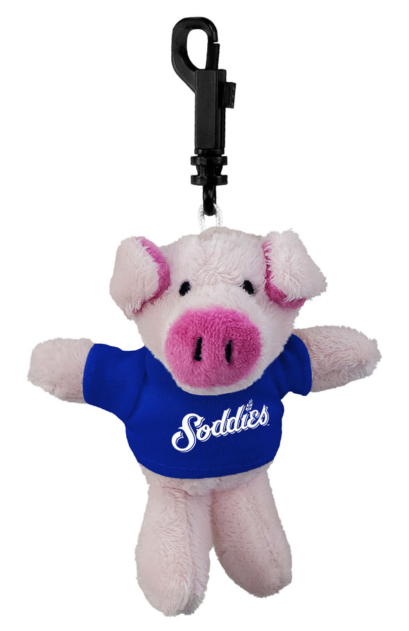Amarillo Sod Poodles Animal Plush Keychain