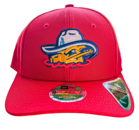 Amarillo Sod Poodles New Era Youth Red Game 940 Cap