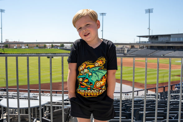 Amarillo Sod Poodles Youth 2024 Dino Tee
