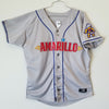 Amarillo Sod Poodles ADULT Grey Iron-On Patch Replica Road Jersey