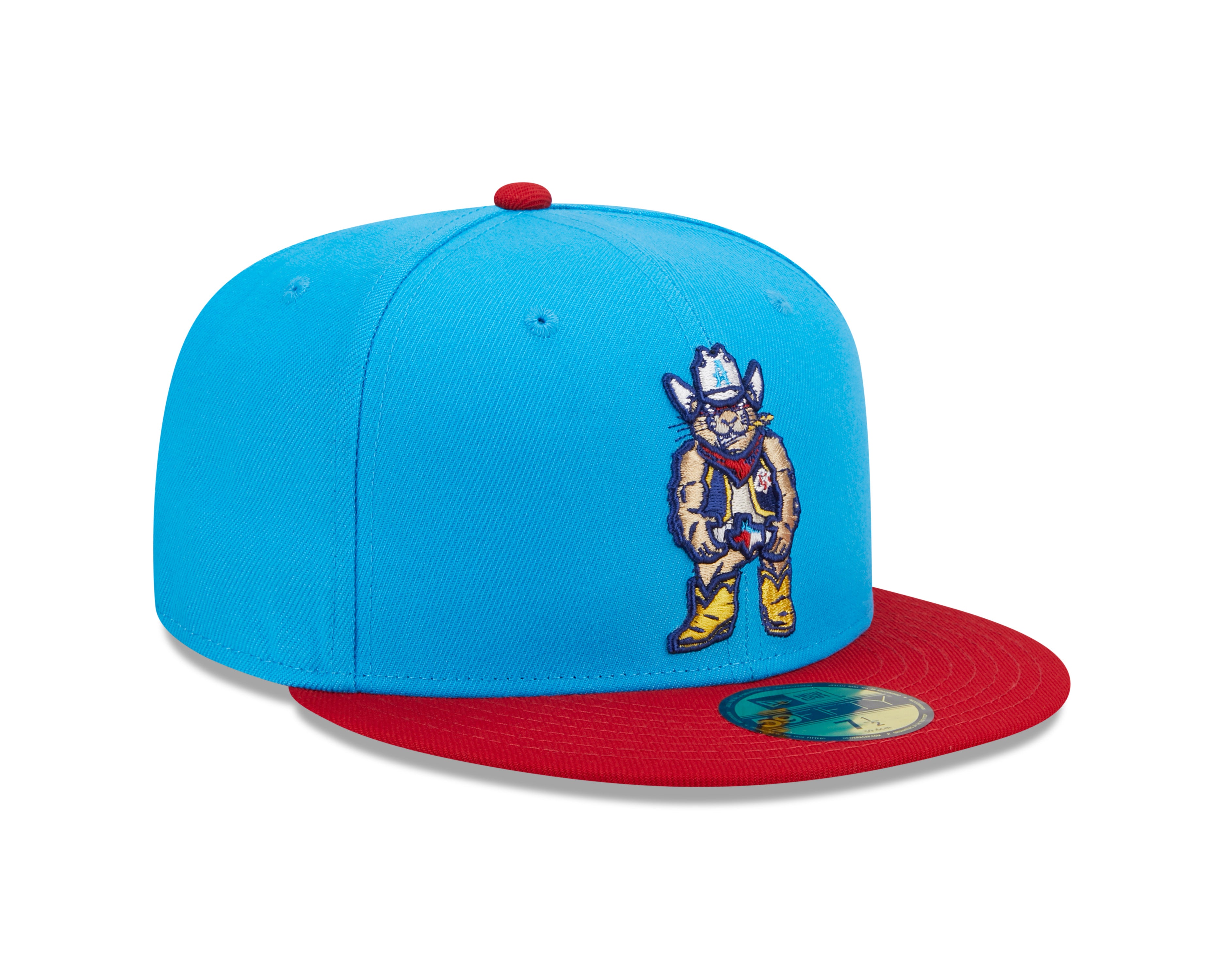 Amarillo Sod Poodles Calf Fries Skillet Ne 59FIFTY Fitted Cap 7