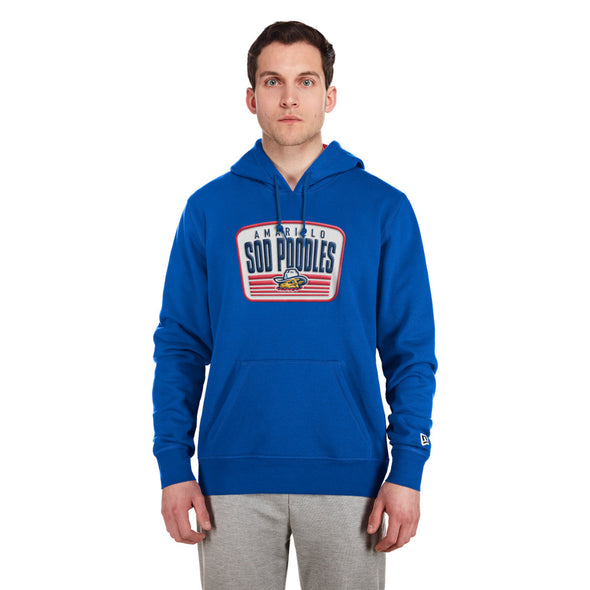 Amarillo Sod Poodles NE Patch and Game Back Hoodie