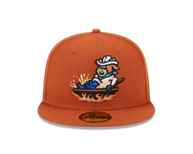 Amarillo Calf Fries Skillet NE 59FIFTY Fitted Cap