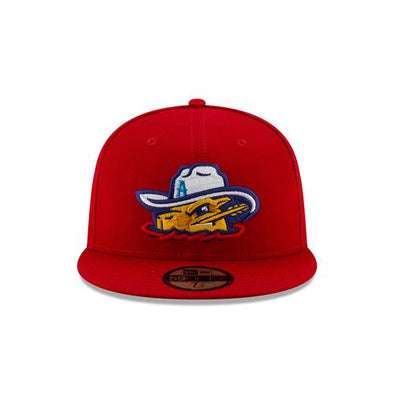 Amarillo Sod Poodles Red Game 59FIFTY On-Field Fitted Cap