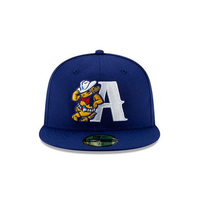 Amarillo Sod Poodles Blue Leaning A 59FIFTY On-Field Fitted Cap