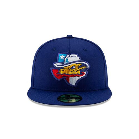 Amarillo Sod Poodles Blue State 59FIFTY On-Field Fitted Cap 6 1/2