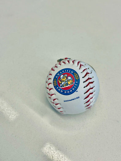 Amarillo Sod Poodles Mini Crest baseball Keychain