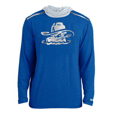 Amarillo Sod Poodles New Era Royal/White Game Long Sleeve Tee