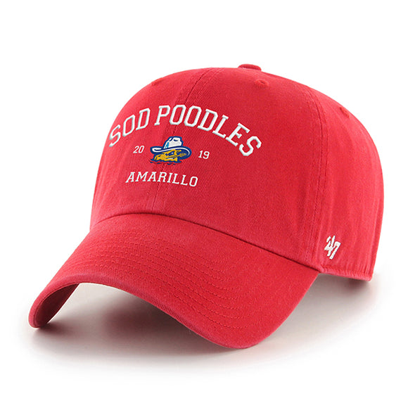 Amarillo Sod Poodles Red Game Original '47 CLEAN UP