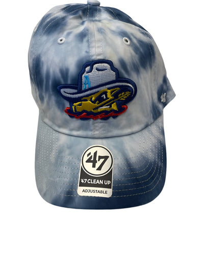 Amarillo Sod Poodles Royal Tie dye Truckin Clean up