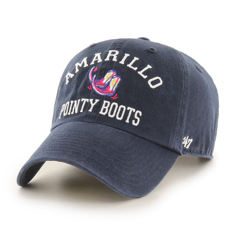 Pointy Boots de Amarillo Navy Archway '47 CLEAN UP Adjustable Hat