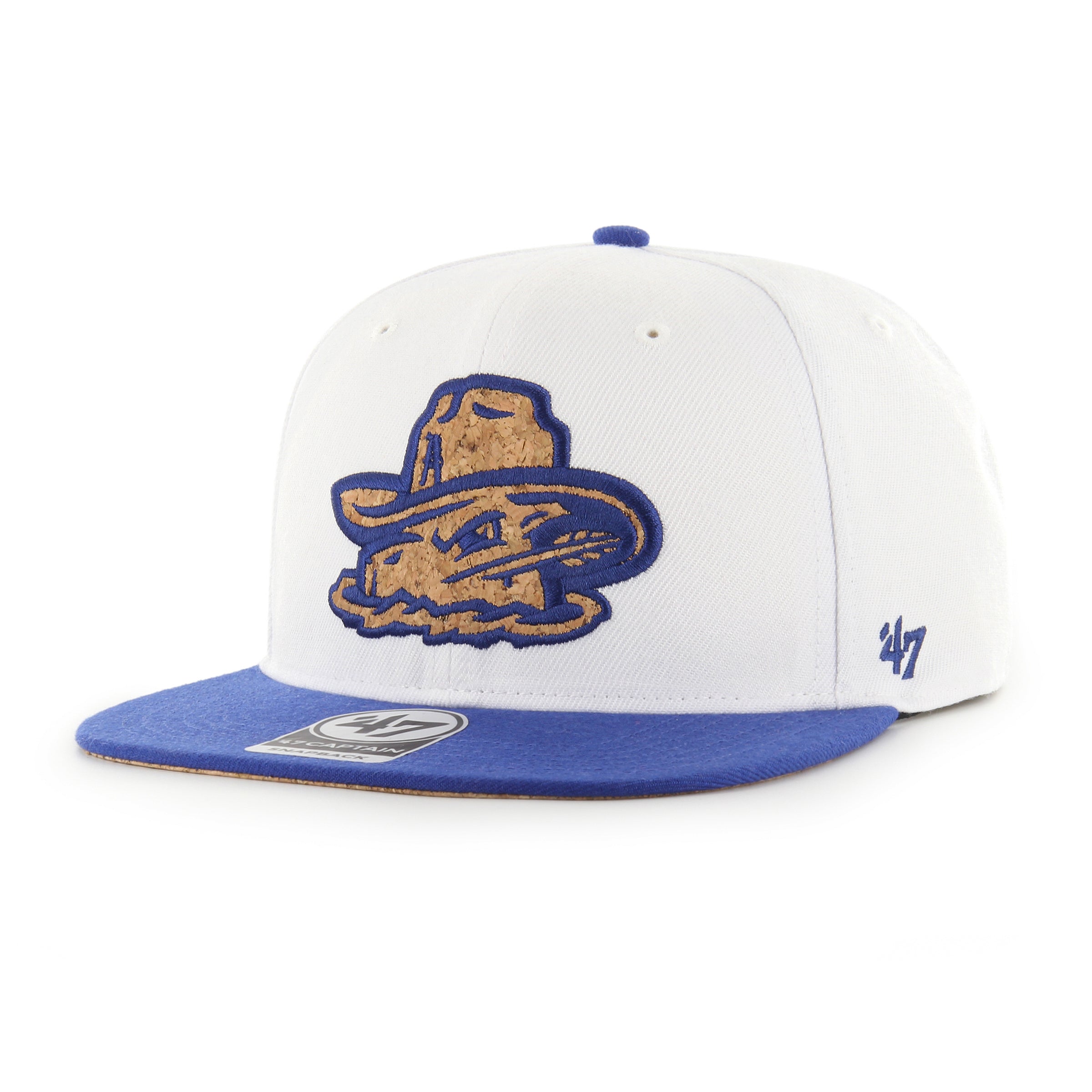 Amarillo Sod Poodles Adult Navy Head '47 MVP Velcro Hat