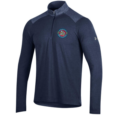 Amarillo Sod Poodles Under Armor Navy All Day Crest 1/4 Zip